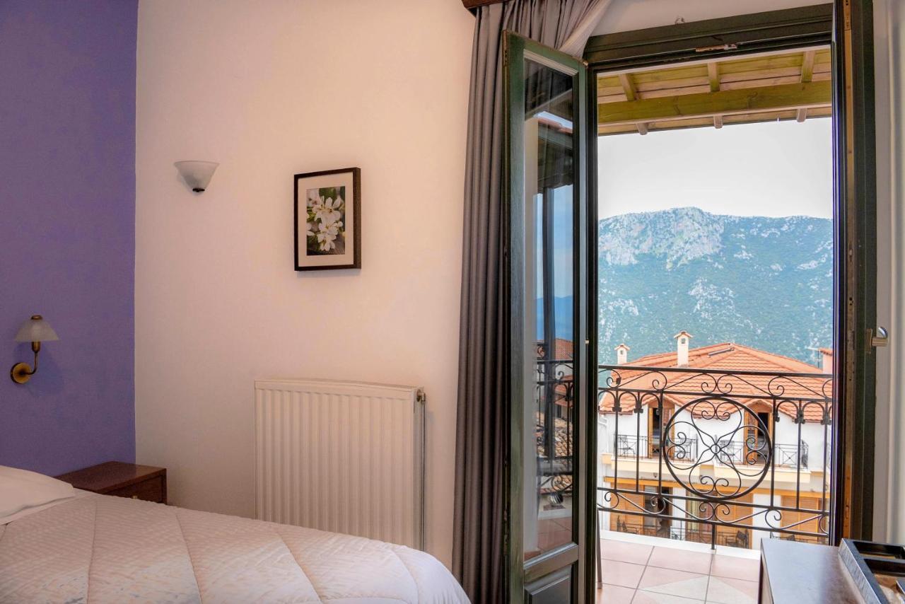 Artemis Hotel Delphi Bagian luar foto